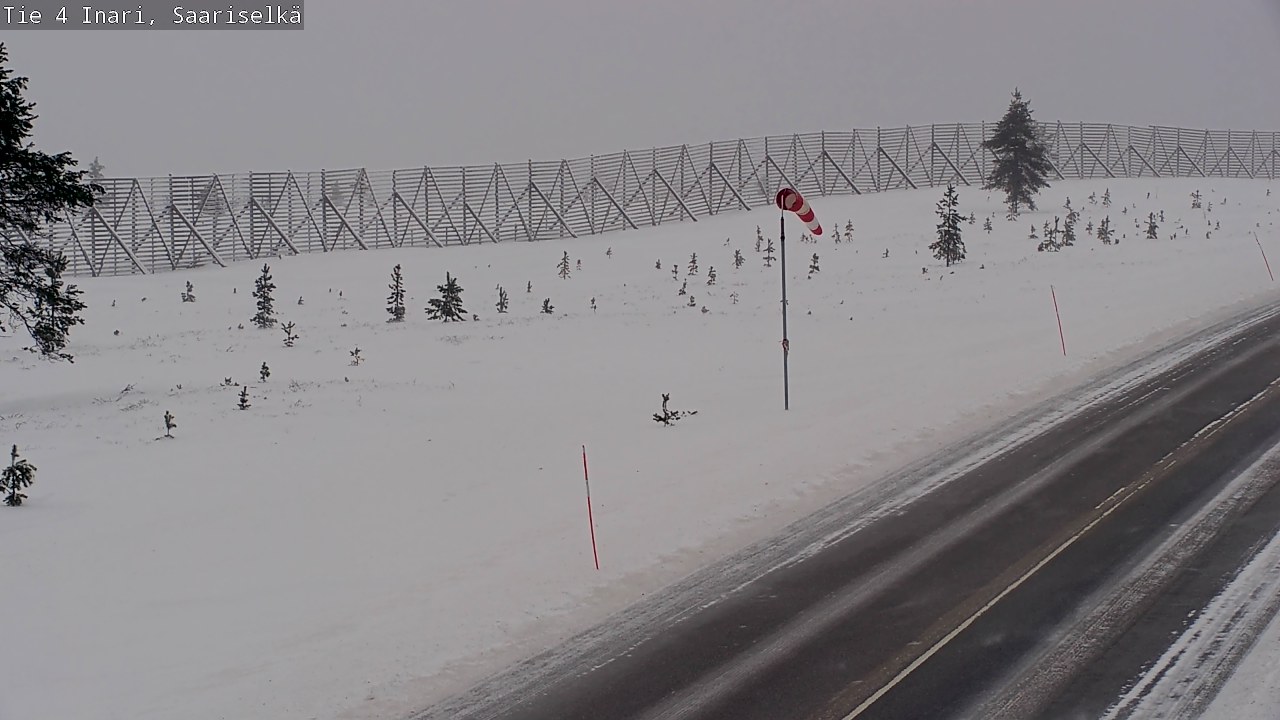 Kelikamerat Kuva Tie 4 Inari, Saariselkä, Kaunispää, Inari, Lappi
