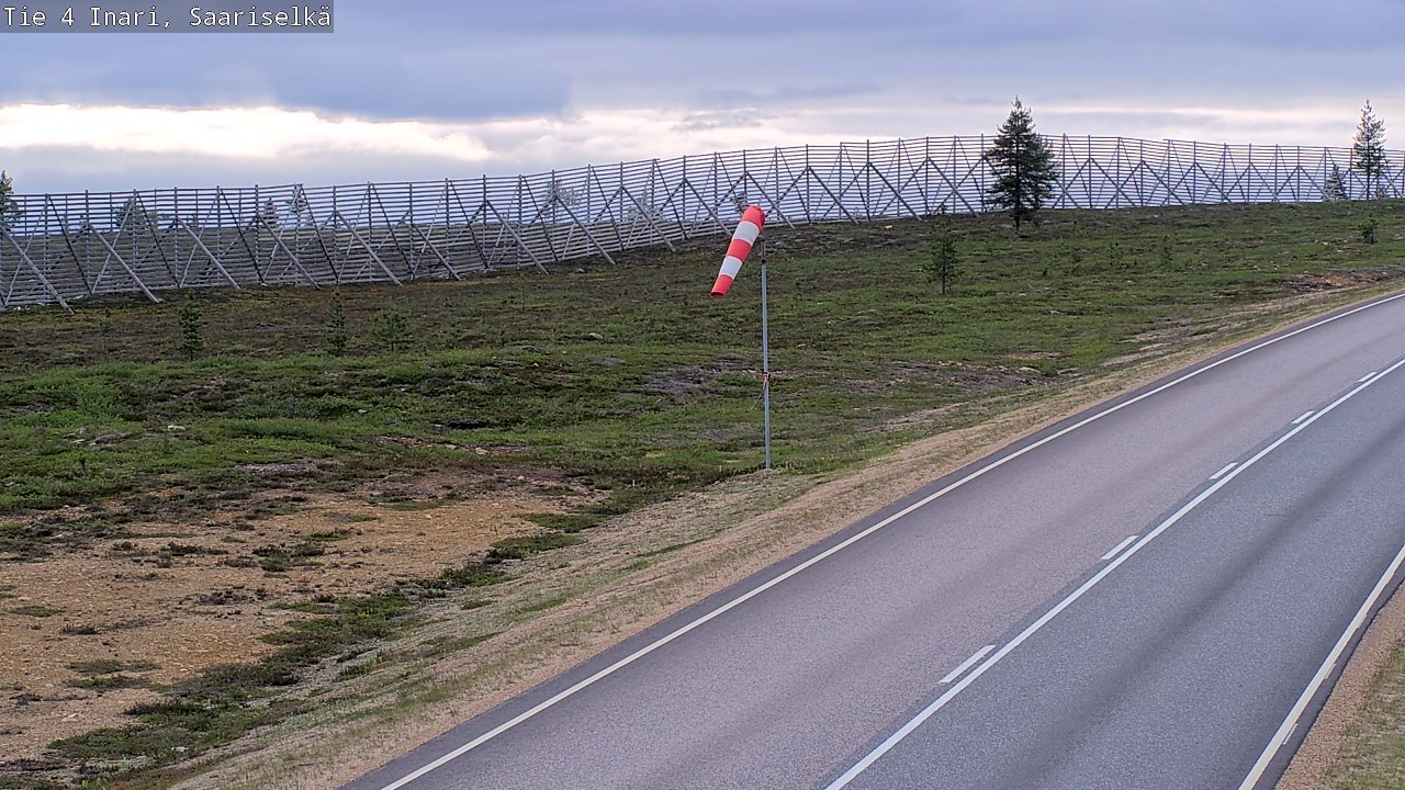Kelikamerat Kuva Tie 4 Inari, Saariselkä, Kaunispää, Inari, Lappi