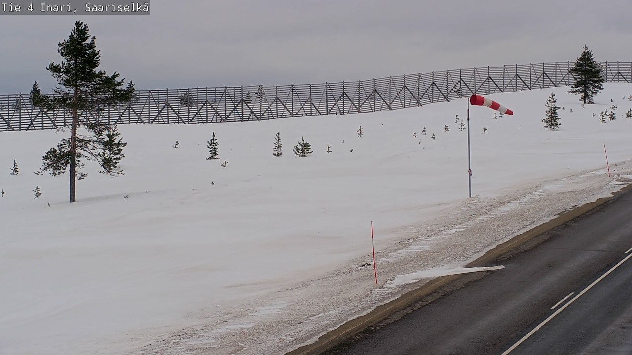 Kelikamerat Kuva Tie 4 Inari, Saariselkä, Kaunispää, Inari, Lappi
