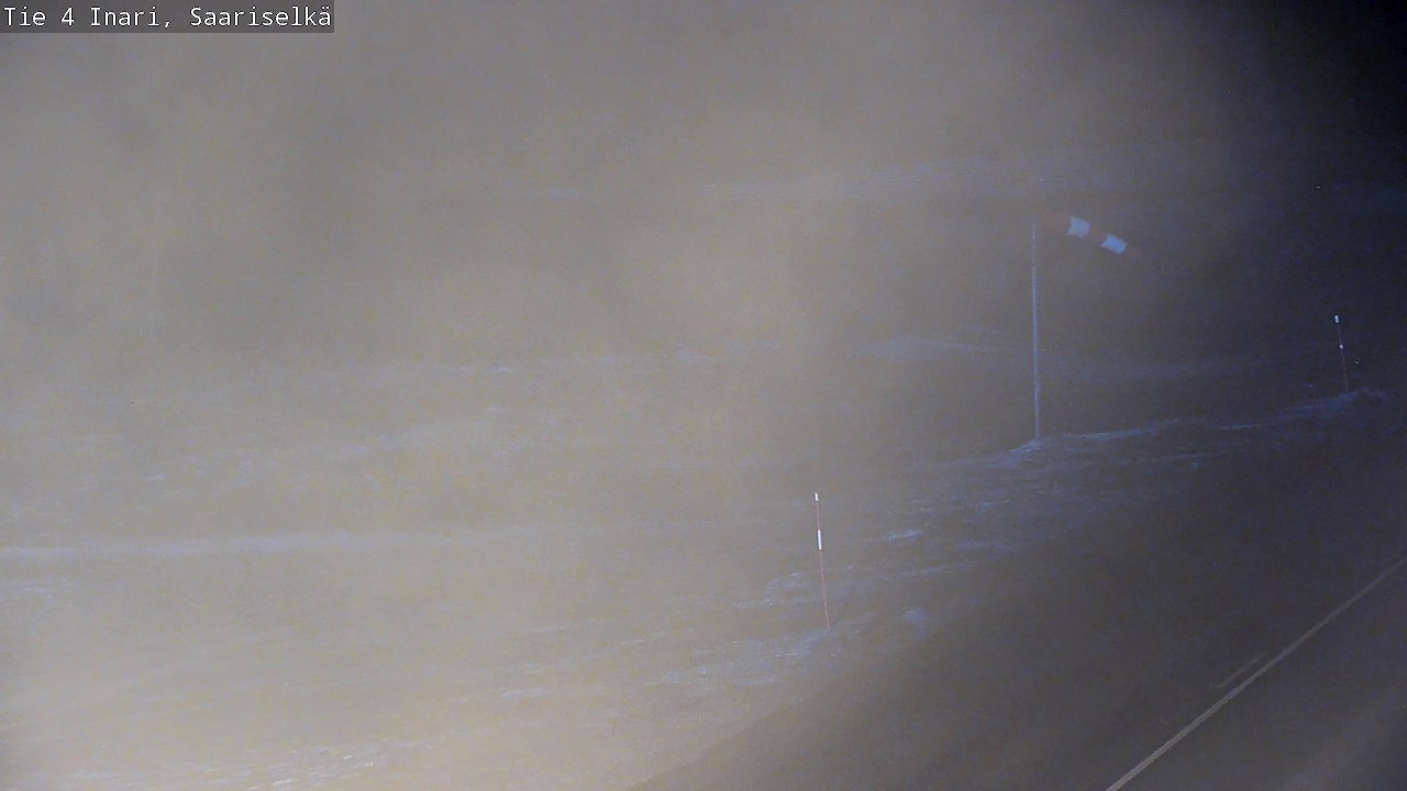 Kelikamerat Kuva Tie 4 Inari, Saariselkä, Kaunispää, Inari, Lappi