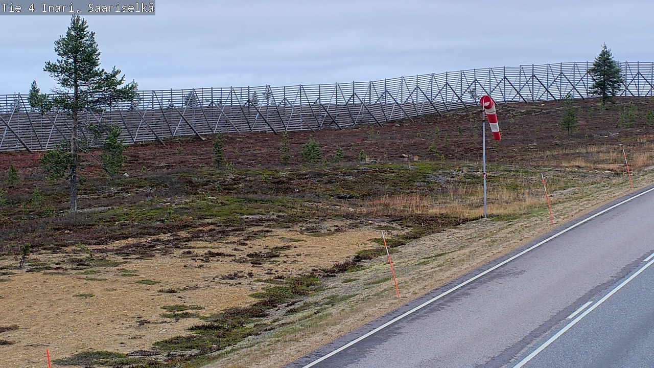 Kelikamerat Kuva Tie 4 Inari, Saariselkä, Kaunispää, Inari, Lappi