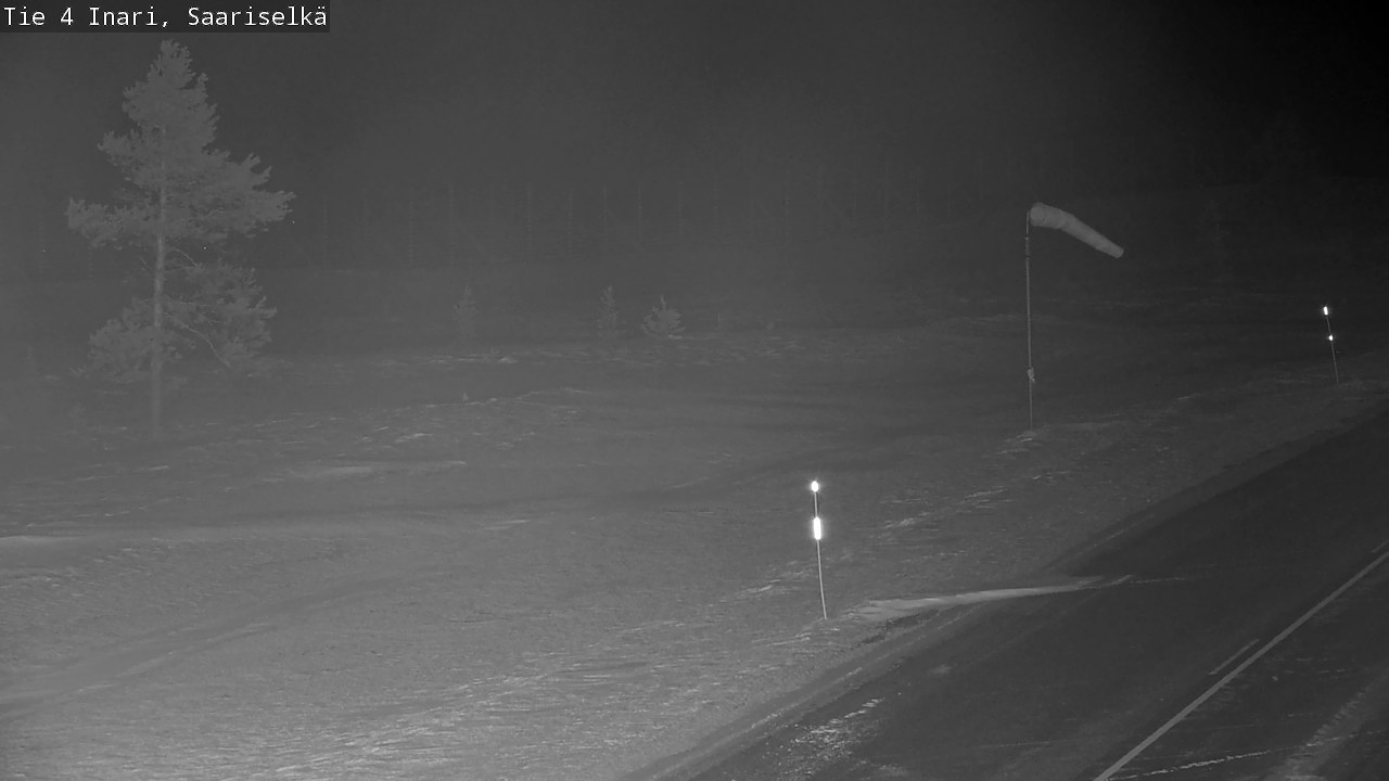 Kelikamerat Kuva Tie 4 Inari, Saariselkä, Kaunispää, Inari, Lappi