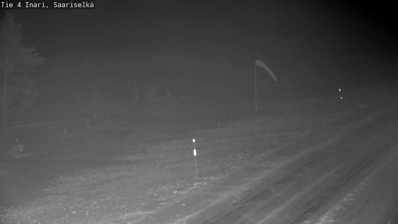 Weather Camera Image Road 4 Inari, Saariselkä, Kaunispää, Inari, Lappi