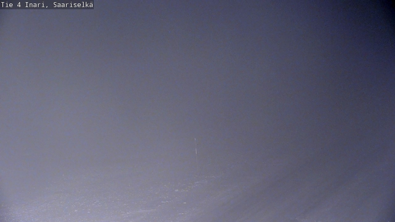 Weather Camera Image Road 4 Inari, Saariselkä, Kaunispää, Inari, Lappi