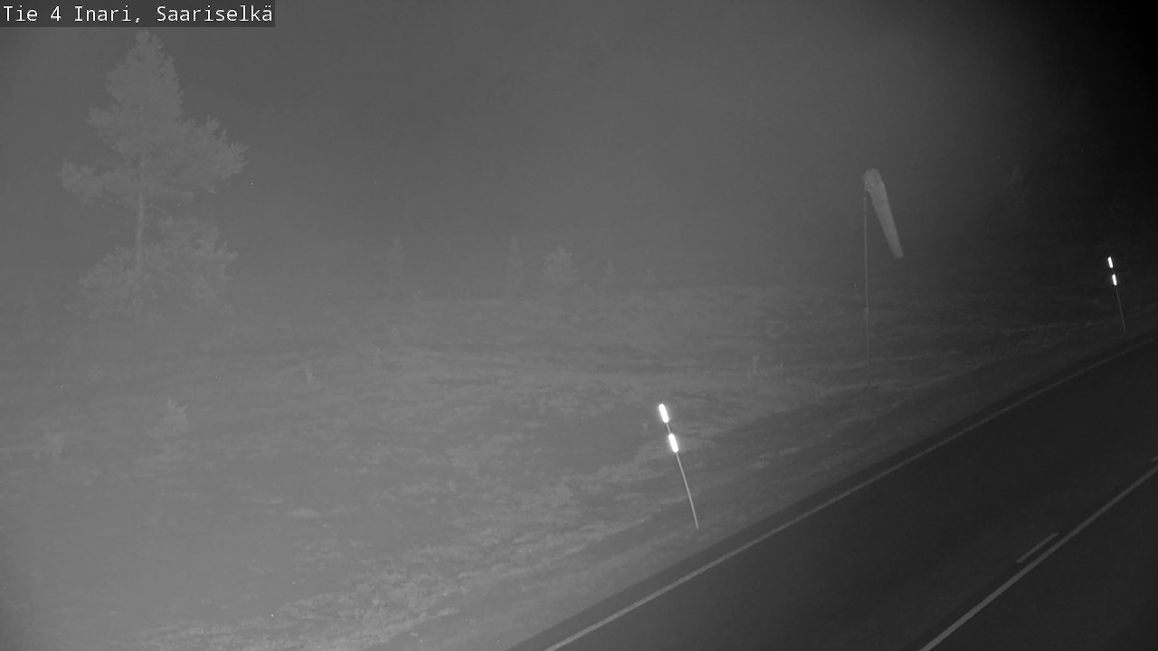 Kelikamerat Kuva Tie 4 Inari, Saariselkä, Kaunispää, Inari, Lappi