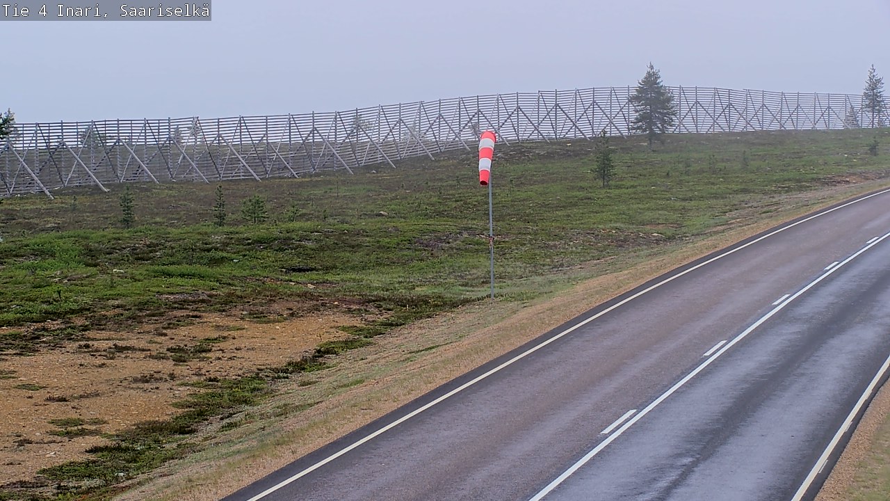 Kelikamerat Kuva Tie 4 Inari, Saariselkä, Kaunispää, Inari, Lappi