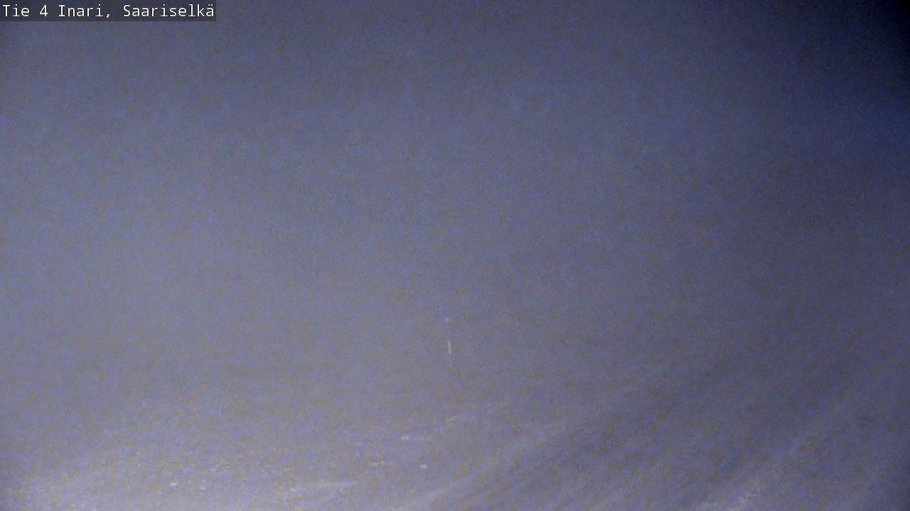 Weather Camera Image Road 4 Inari, Saariselkä, Kaunispää, Inari, Lappi