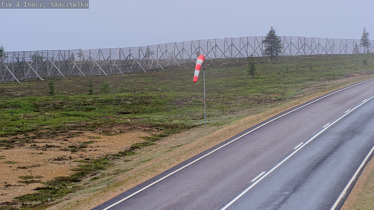 Kelikamerat Kuva Tie 4 Inari, Saariselkä, Kaunispää, Inari, Lappi
