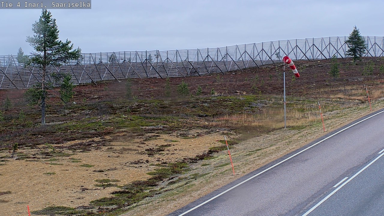 Kelikamerat Kuva Tie 4 Inari, Saariselkä, Kaunispää, Inari, Lappi