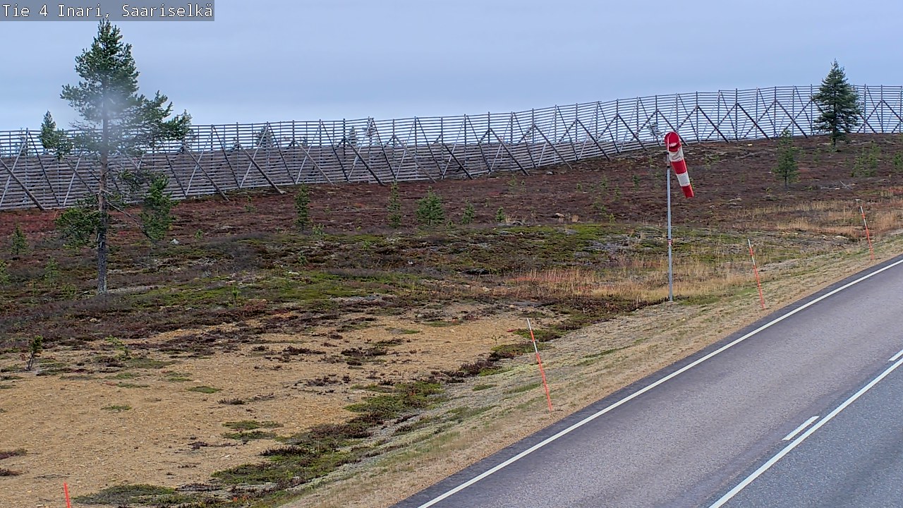 Kelikamerat Kuva Tie 4 Inari, Saariselkä, Kaunispää, Inari, Lappi