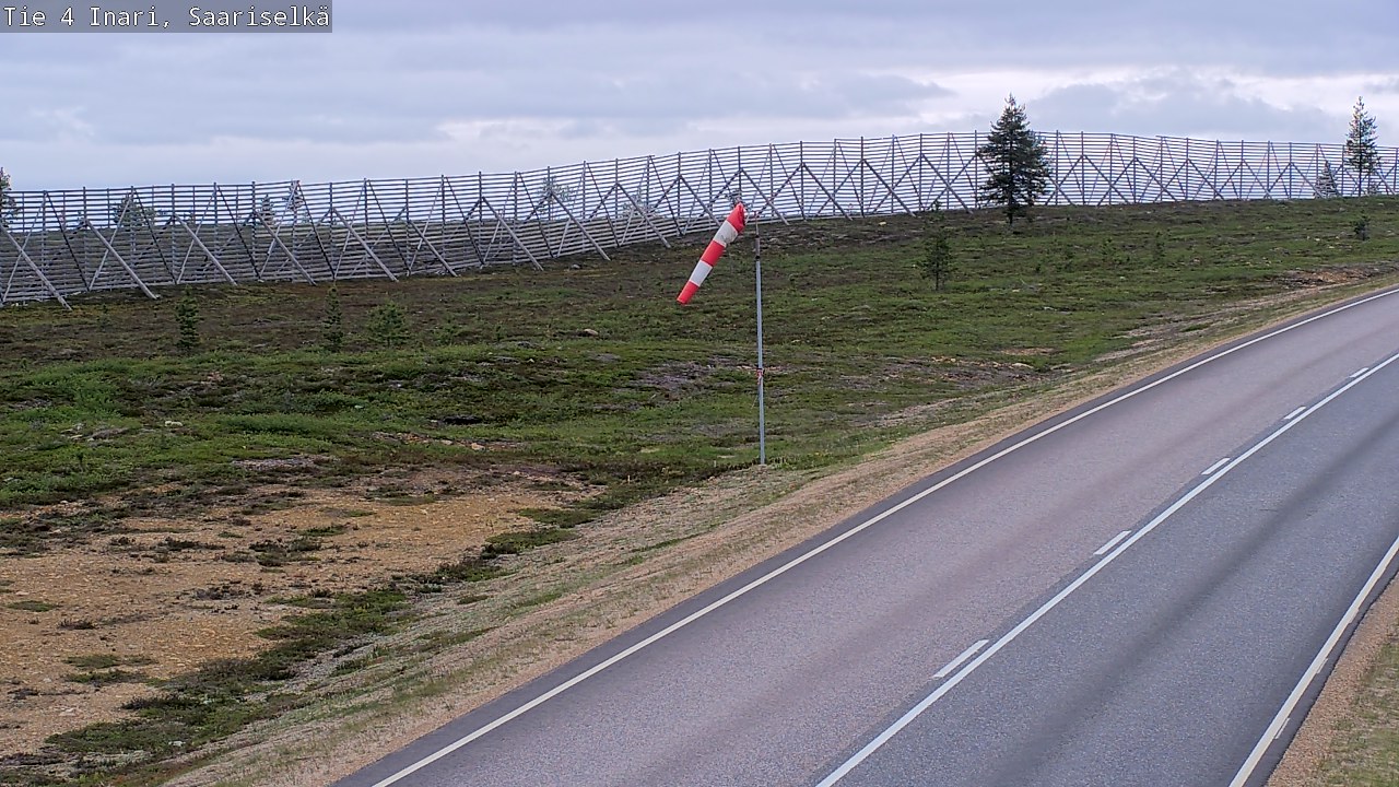 Kelikamerat Kuva Tie 4 Inari, Saariselkä, Kaunispää, Inari, Lappi