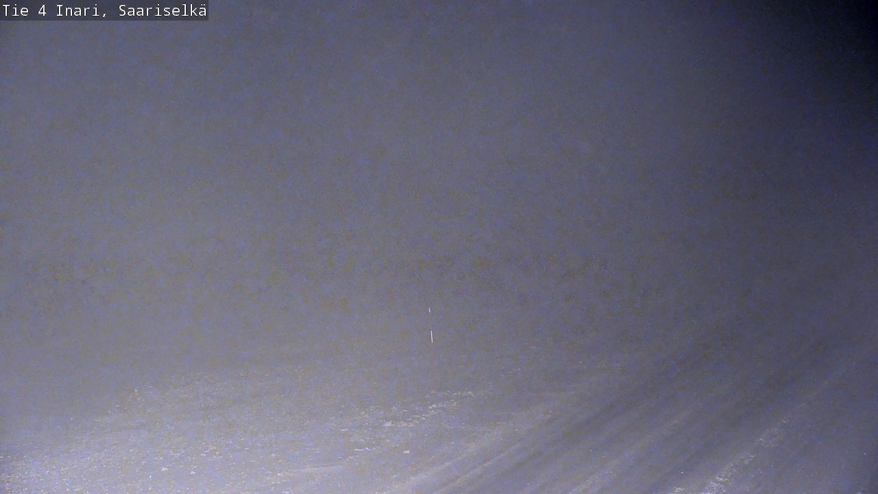 Weather Camera Image Road 4 Inari, Saariselkä, Kaunispää, Inari, Lappi