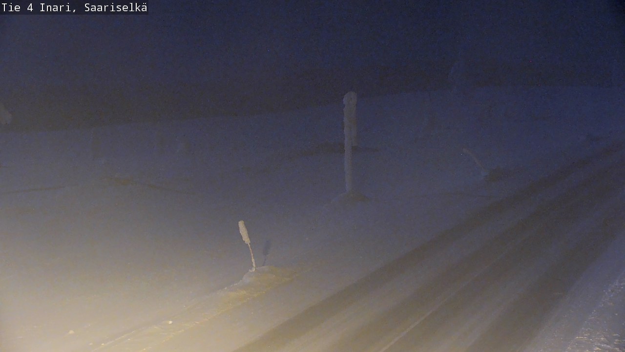 Kelikamerat Kuva Tie 4 Inari, Saariselkä, Kaunispää, Inari, Lappi