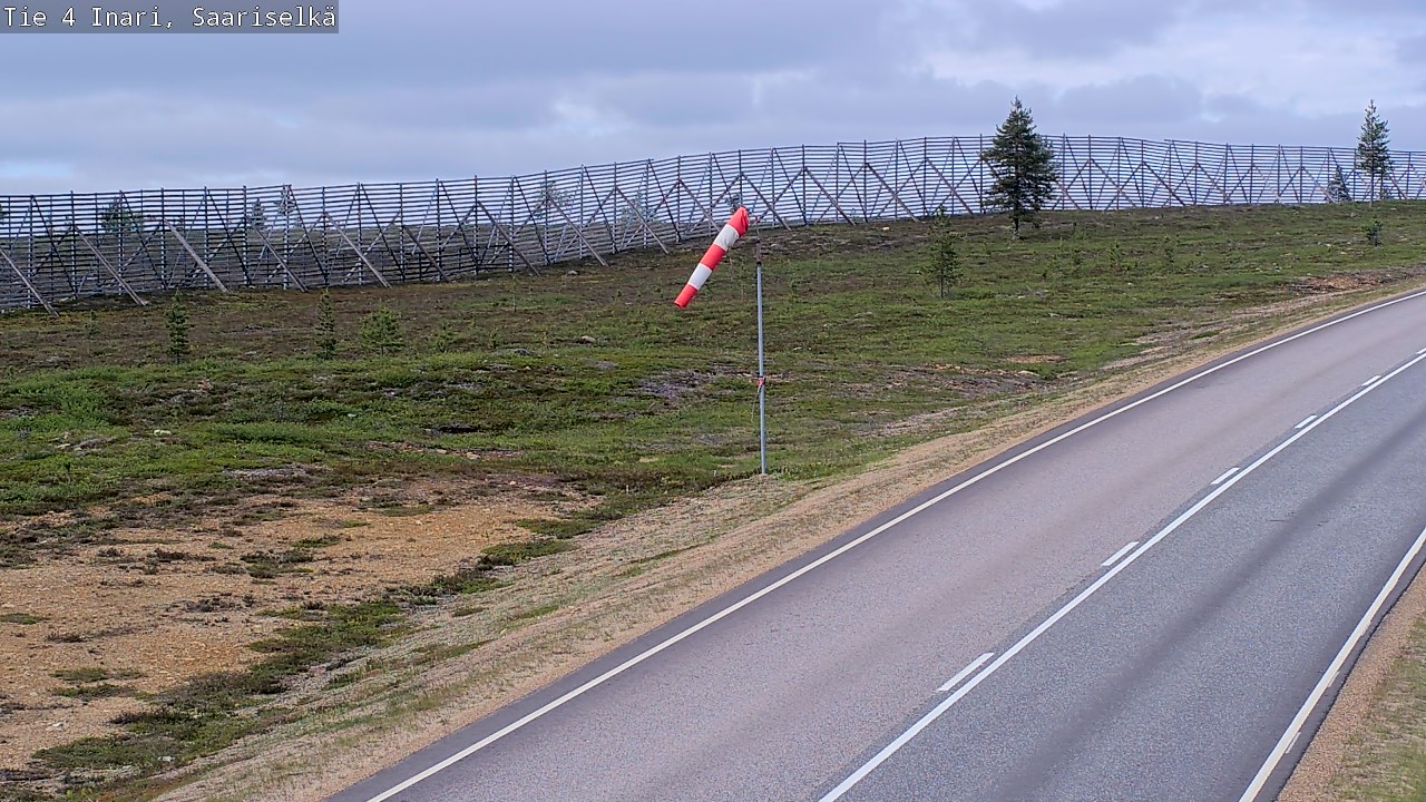 Kelikamerat Kuva Tie 4 Inari, Saariselkä, Kaunispää, Inari, Lappi