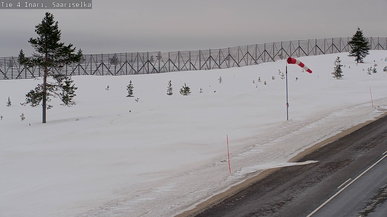 Kelikamerat Kuva Tie 4 Inari, Saariselkä, Kaunispää, Inari, Lappi