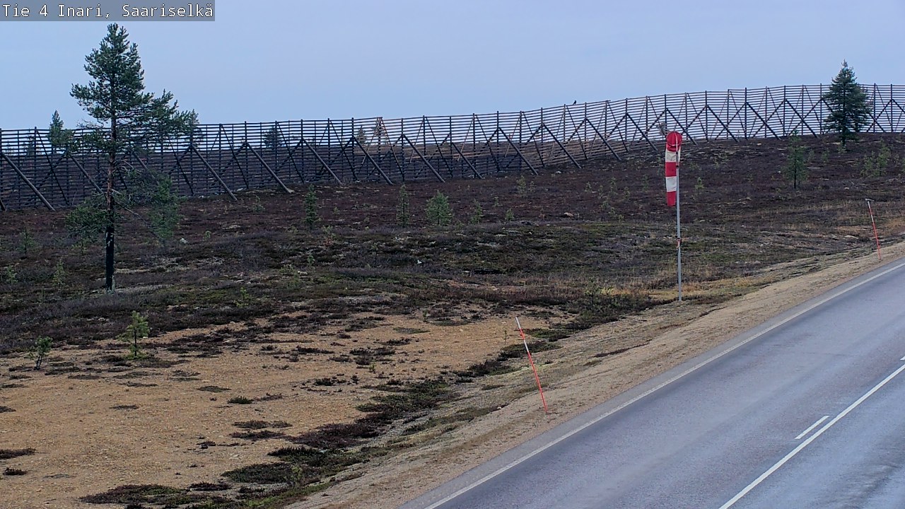 Kelikamerat Kuva Tie 4 Inari, Saariselkä, Kaunispää, Inari, Lappi