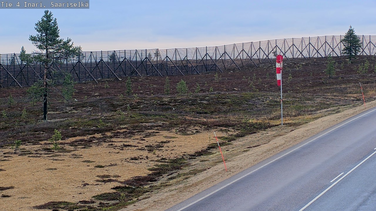 Kelikamerat Kuva Tie 4 Inari, Saariselkä, Kaunispää, Inari, Lappi