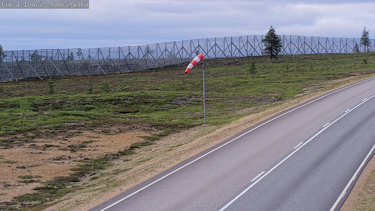 Kelikamerat Kuva Tie 4 Inari, Saariselkä, Kaunispää, Inari, Lappi