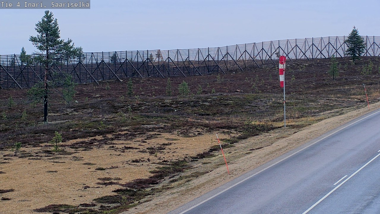 Kelikamerat Kuva Tie 4 Inari, Saariselkä, Kaunispää, Inari, Lappi