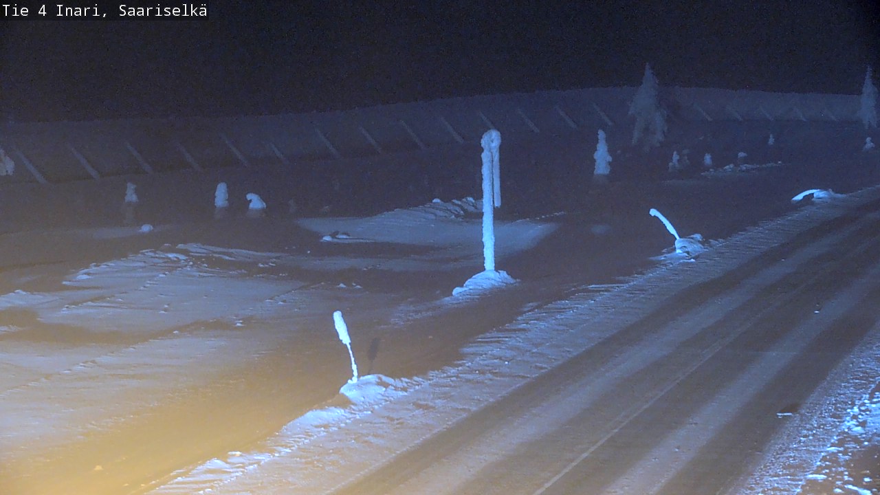 Kelikamerat Kuva Tie 4 Inari, Saariselkä, Kaunispää, Inari, Lappi