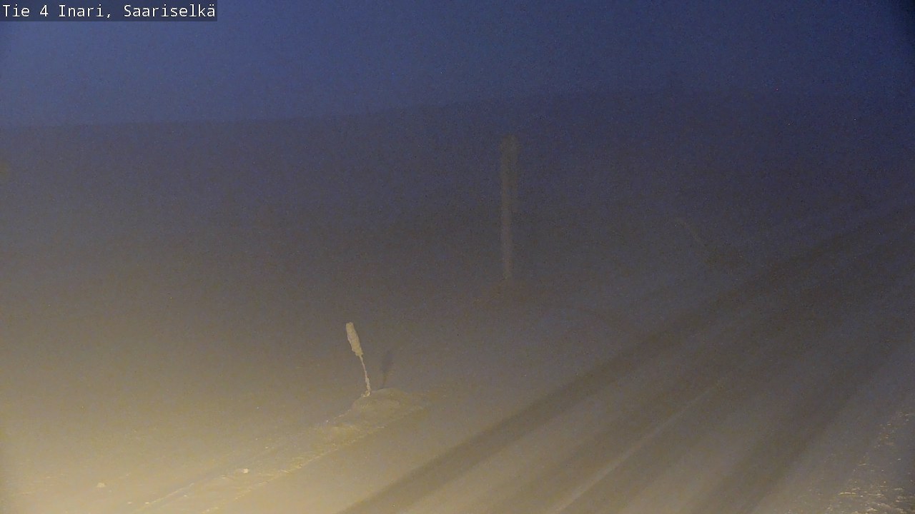 Kelikamerat Kuva Tie 4 Inari, Saariselkä, Kaunispää, Inari, Lappi