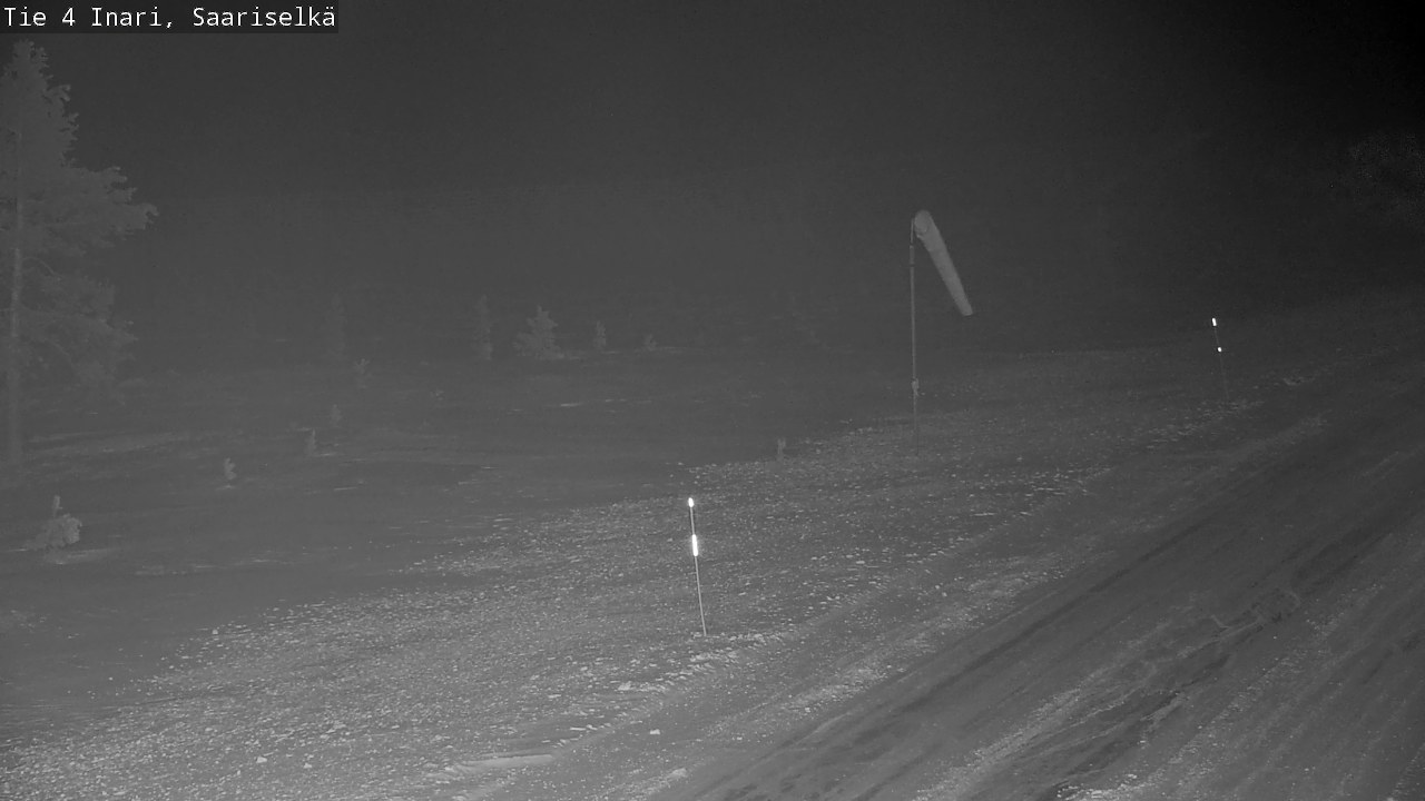 Weather Camera Image Road 4 Inari, Saariselkä, Kaunispää, Inari, Lappi