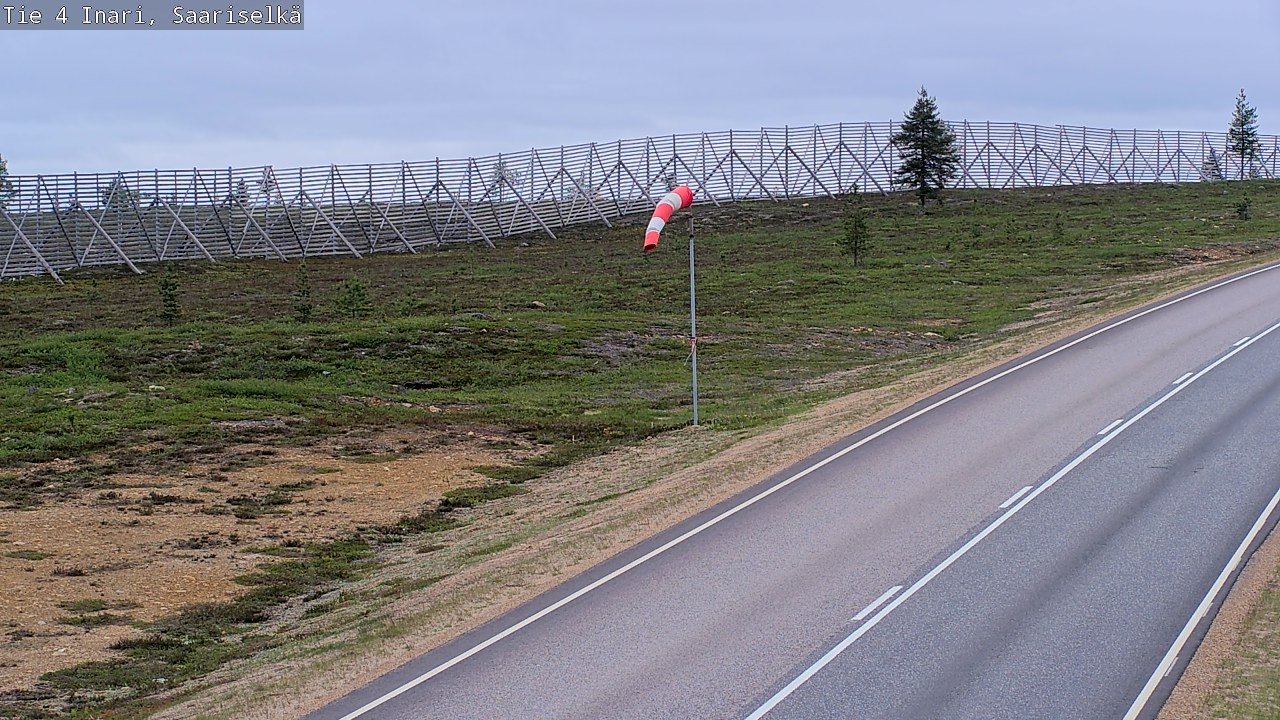 Kelikamerat Kuva Tie 4 Inari, Saariselkä, Kaunispää, Inari, Lappi