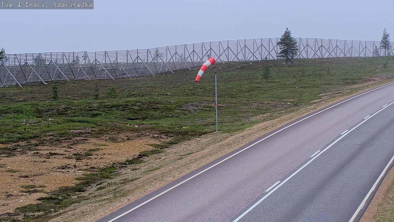 Kelikamerat Kuva Tie 4 Inari, Saariselkä, Kaunispää, Inari, Lappi