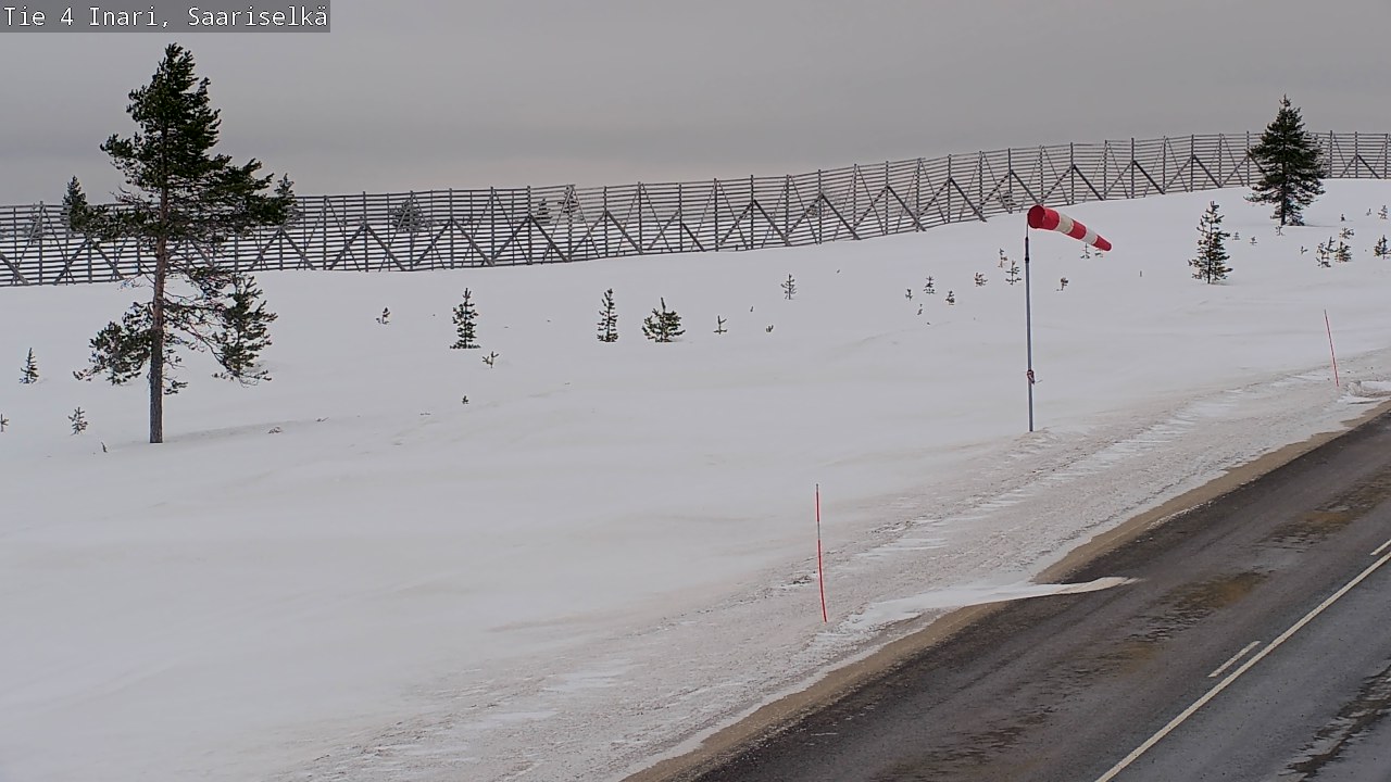 Kelikamerat Kuva Tie 4 Inari, Saariselkä, Kaunispää, Inari, Lappi