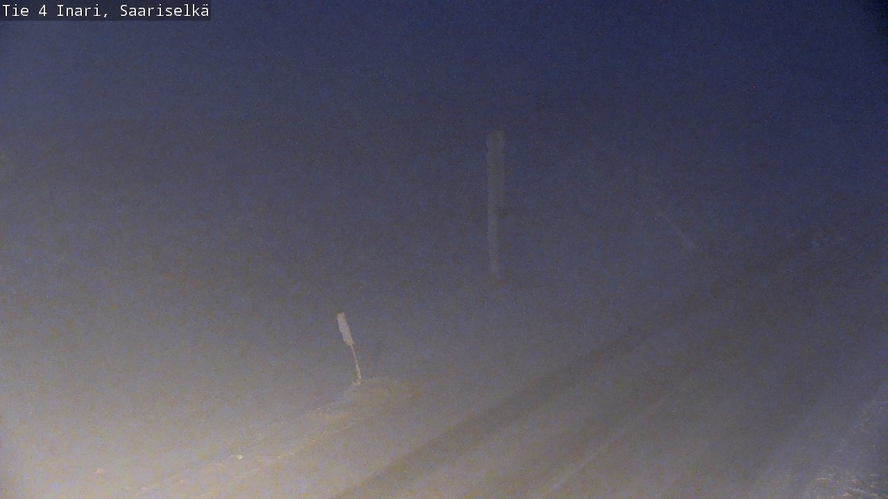 Kelikamerat Kuva Tie 4 Inari, Saariselkä, Kaunispää, Inari, Lappi