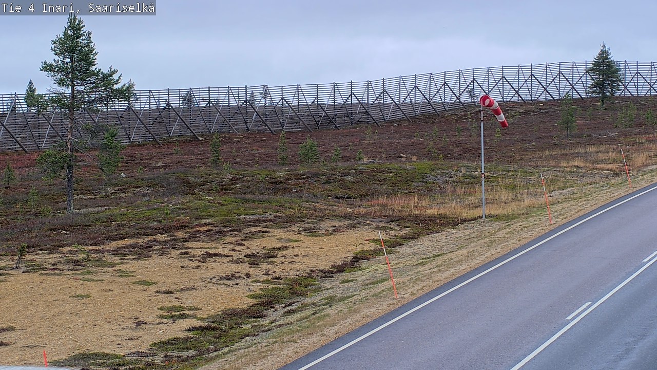 Kelikamerat Kuva Tie 4 Inari, Saariselkä, Kaunispää, Inari, Lappi