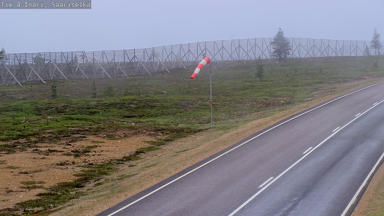 Kelikamerat Kuva Tie 4 Inari, Saariselkä, Kaunispää, Inari, Lappi