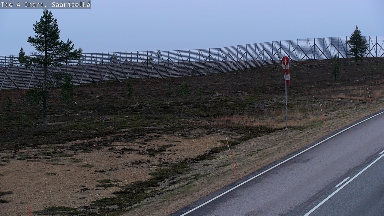 Kelikamerat Kuva Tie 4 Inari, Saariselkä, Kaunispää, Inari, Lappi