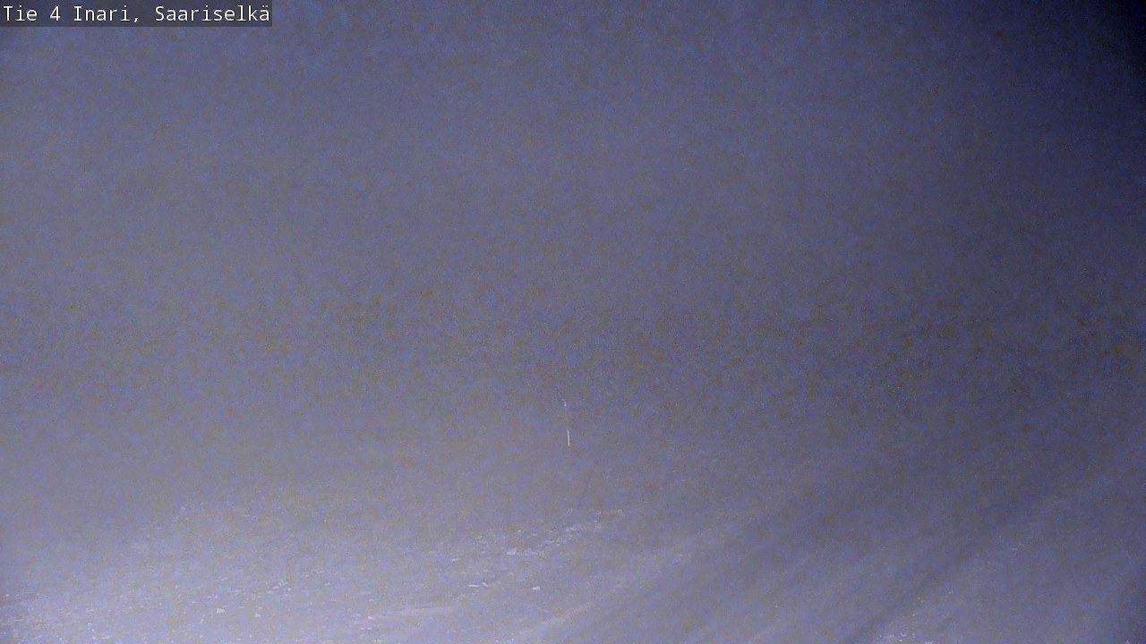 Weather Camera Image Road 4 Inari, Saariselkä, Kaunispää, Inari, Lappi
