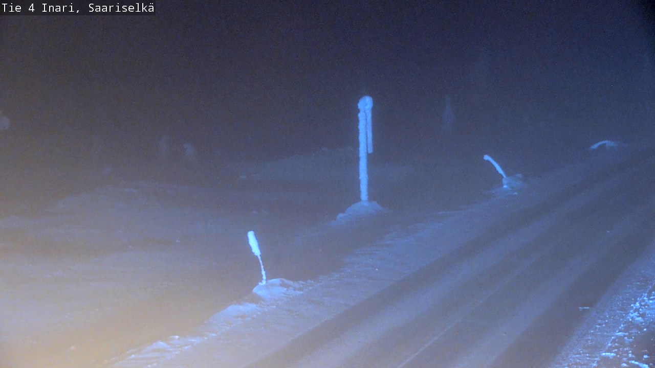 Kelikamerat Kuva Tie 4 Inari, Saariselkä, Kaunispää, Inari, Lappi