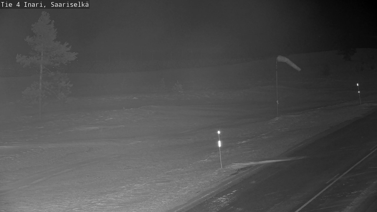 Kelikamerat Kuva Tie 4 Inari, Saariselkä, Kaunispää, Inari, Lappi