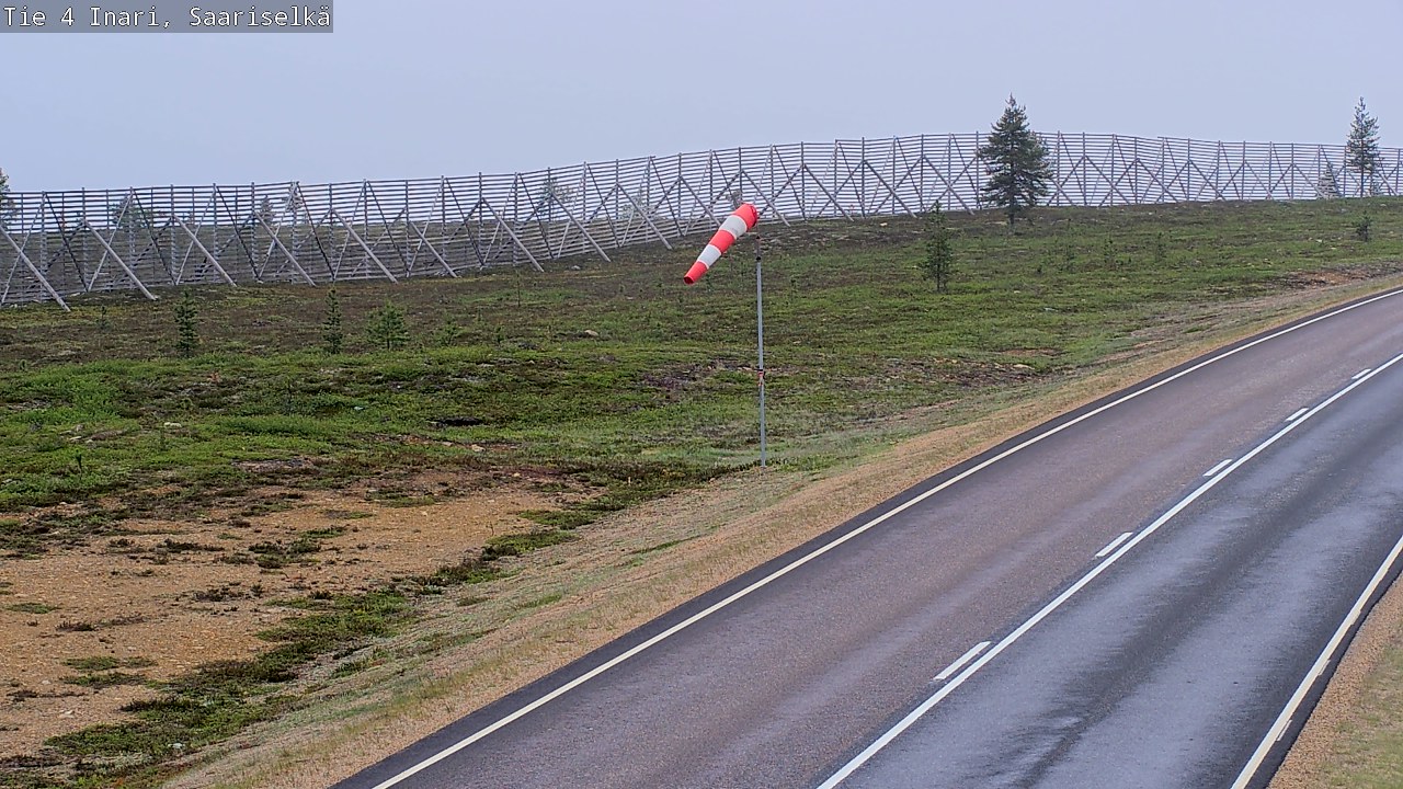 Kelikamerat Kuva Tie 4 Inari, Saariselkä, Kaunispää, Inari, Lappi