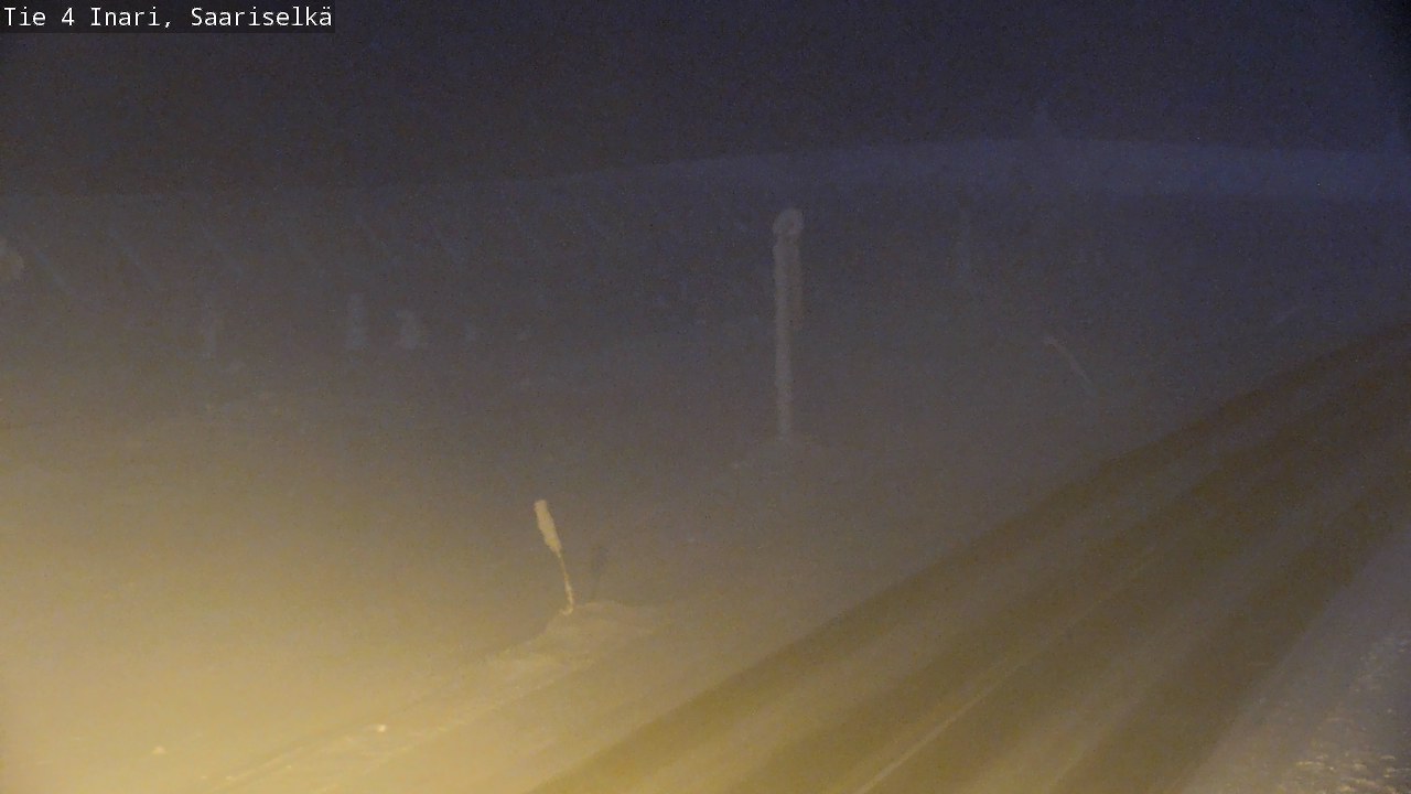 Kelikamerat Kuva Tie 4 Inari, Saariselkä, Kaunispää, Inari, Lappi