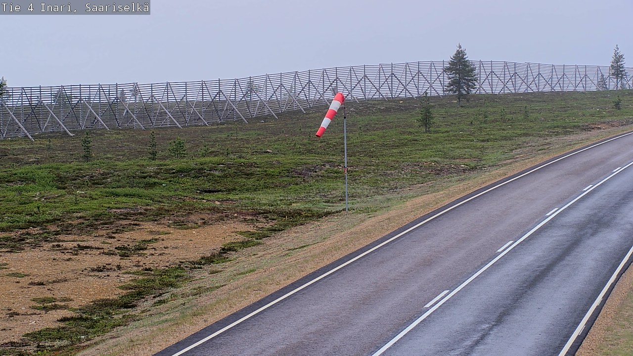 Kelikamerat Kuva Tie 4 Inari, Saariselkä, Kaunispää, Inari, Lappi