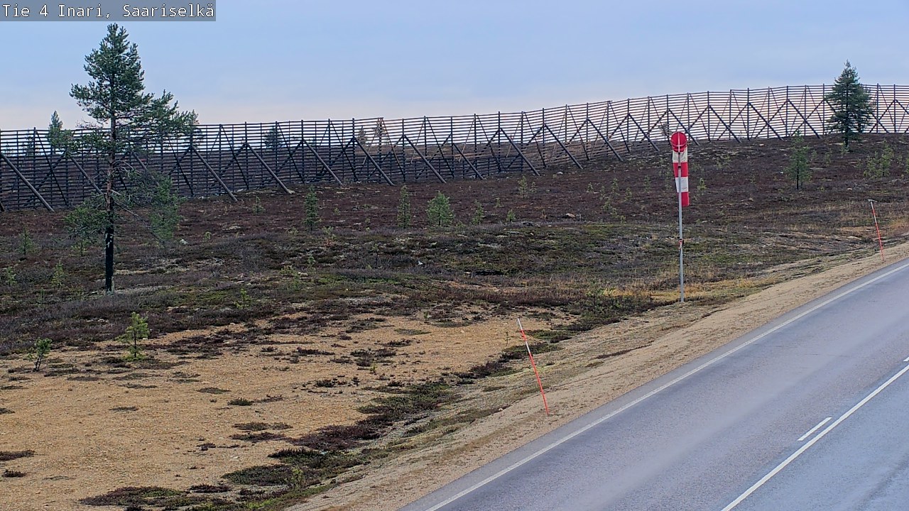 Kelikamerat Kuva Tie 4 Inari, Saariselkä, Kaunispää, Inari, Lappi