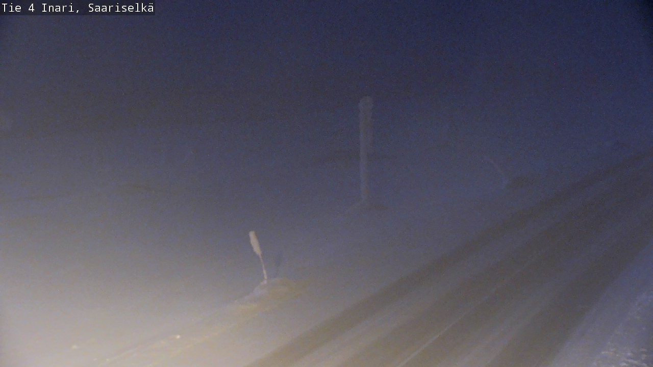 Kelikamerat Kuva Tie 4 Inari, Saariselkä, Kaunispää, Inari, Lappi