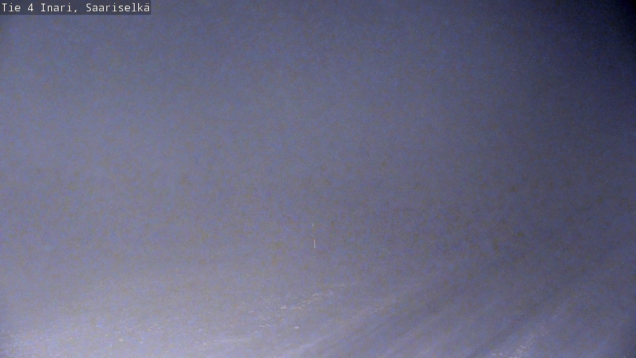 Weather Camera Image Road 4 Inari, Saariselkä, Kaunispää, Inari, Lappi