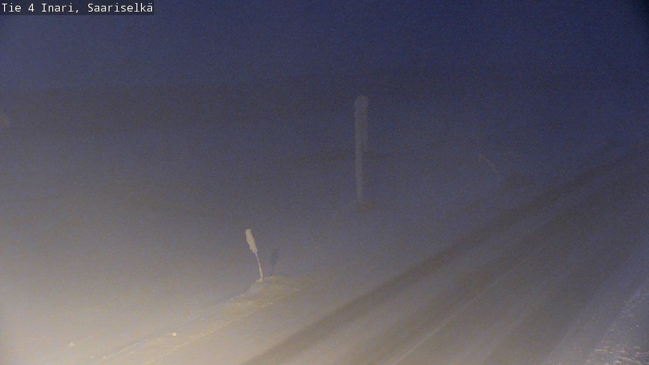 Kelikamerat Kuva Tie 4 Inari, Saariselkä, Kaunispää, Inari, Lappi