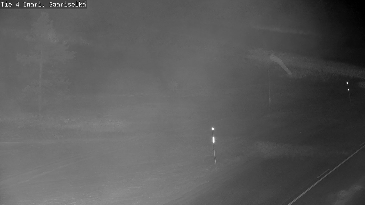 Kelikamerat Kuva Tie 4 Inari, Saariselkä, Kaunispää, Inari, Lappi