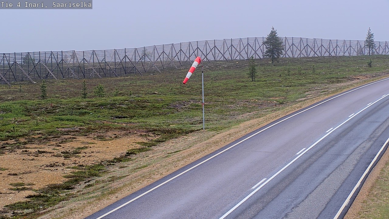 Kelikamerat Kuva Tie 4 Inari, Saariselkä, Kaunispää, Inari, Lappi