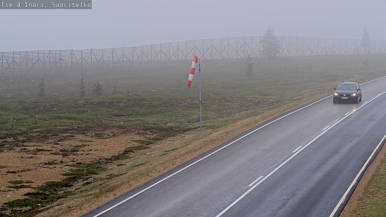 Kelikamerat Kuva Tie 4 Inari, Saariselkä, Kaunispää, Inari, Lappi