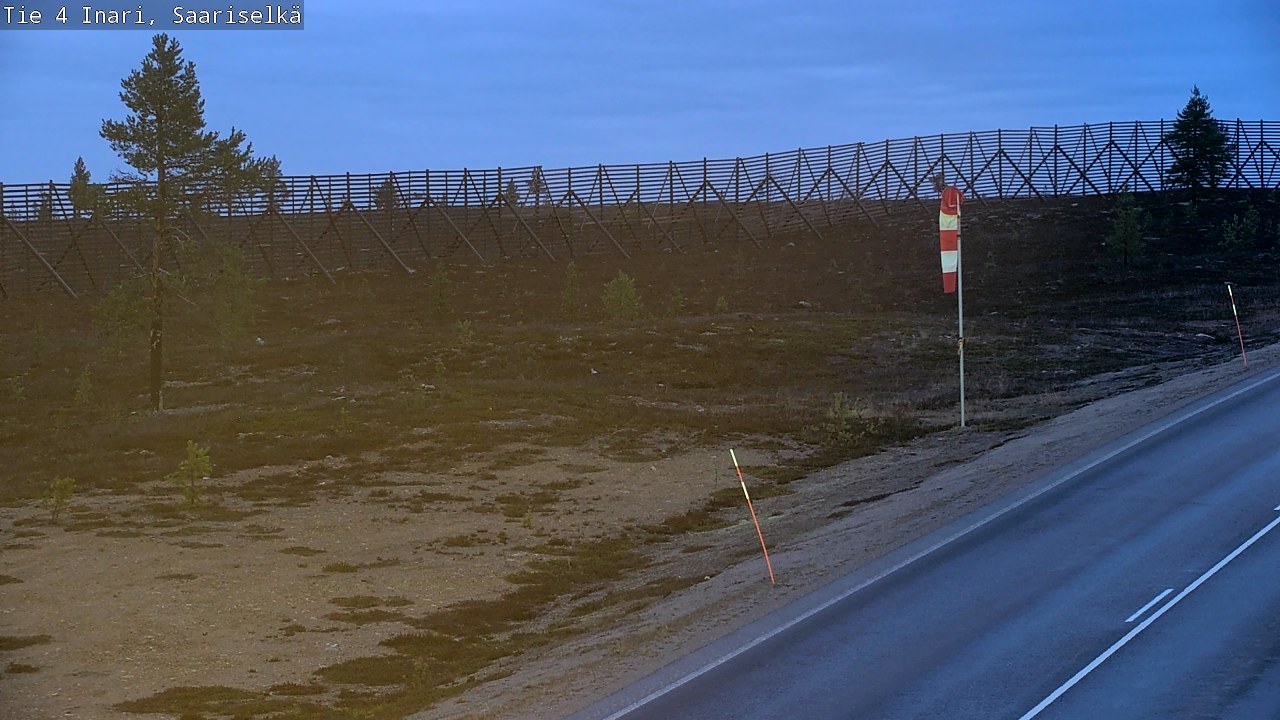 Kelikamerat Kuva Tie 4 Inari, Saariselkä, Kaunispää, Inari, Lappi