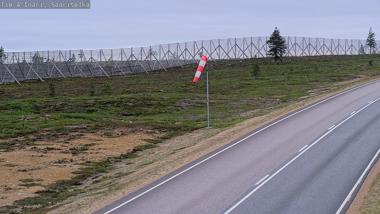 Kelikamerat Kuva Tie 4 Inari, Saariselkä, Kaunispää, Inari, Lappi