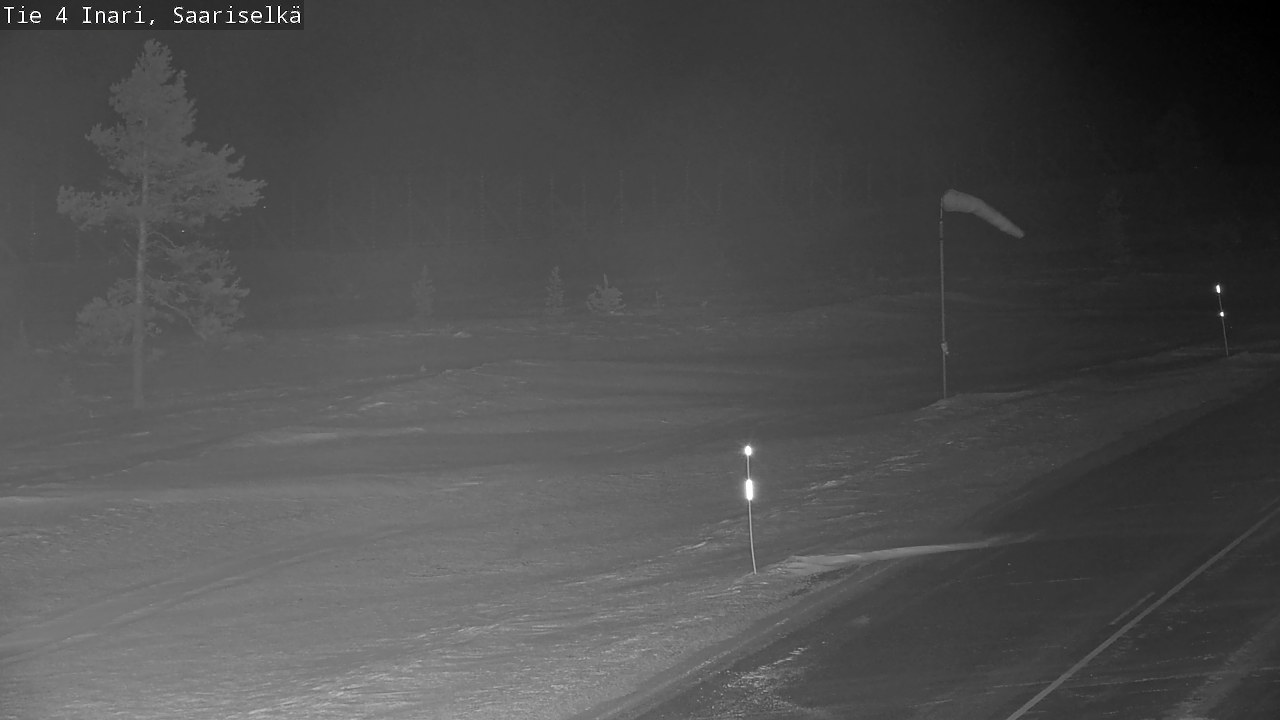 Kelikamerat Kuva Tie 4 Inari, Saariselkä, Kaunispää, Inari, Lappi