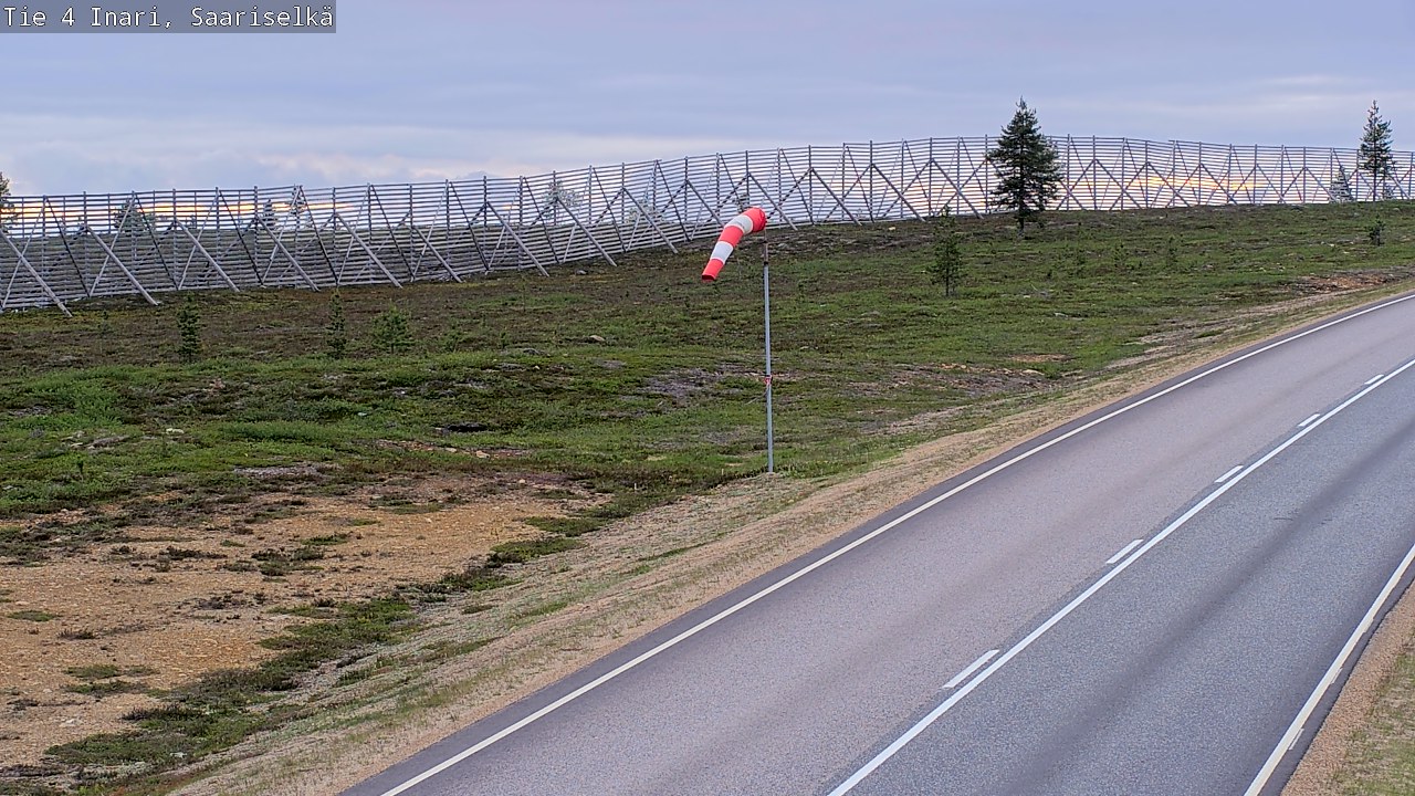 Kelikamerat Kuva Tie 4 Inari, Saariselkä, Kaunispää, Inari, Lappi